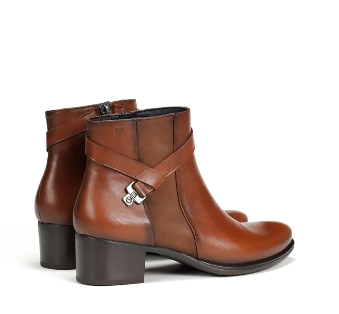 Mujer Fluchos ALEGRIA D7232 Botín Marrón