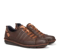 Hombre Fluchos ALFA F0703 Zapato Marrón