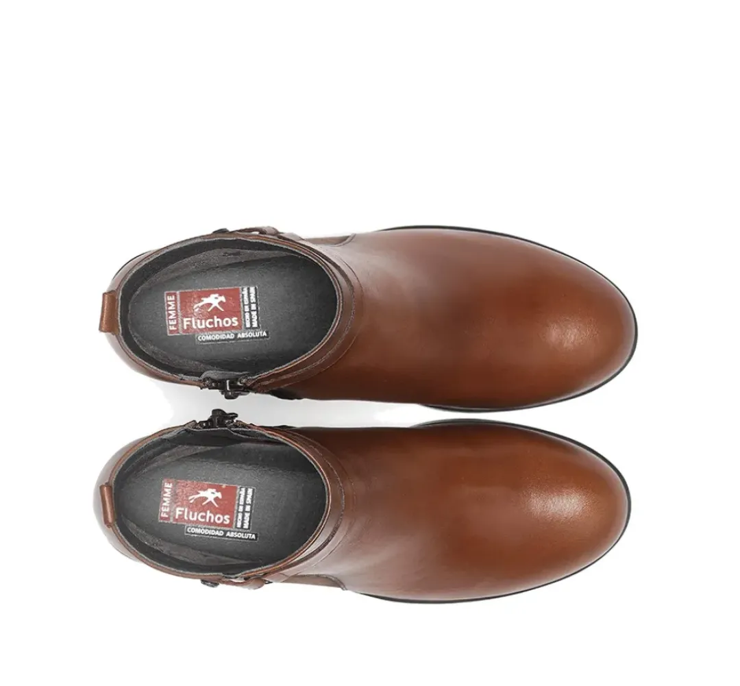 Mujer Fluchos ALISS F1368 Botín Marrón