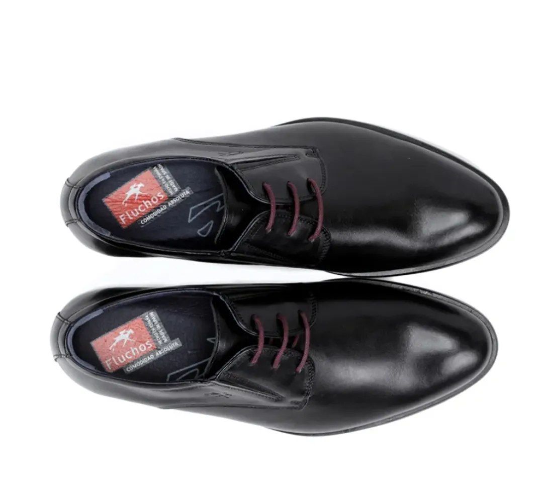 Hombre Fluchos APOLO 8551 Zapato Negro