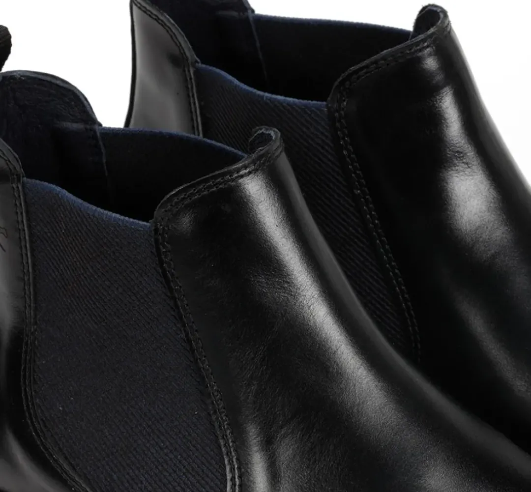 Hombre Fluchos BELGAS F0770 Botín Negro
