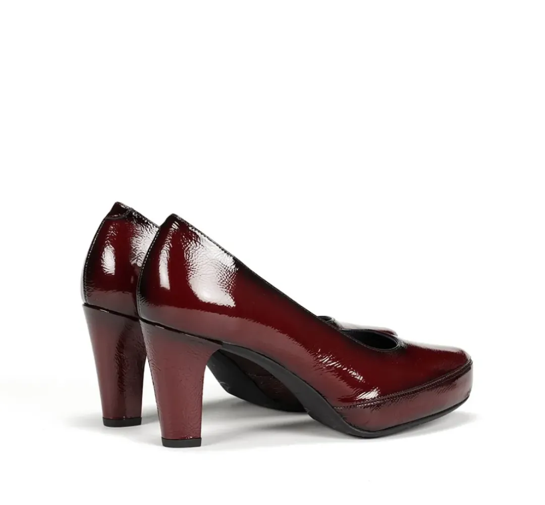 Mujer Fluchos BLESA D5794 Zapato Burdeos