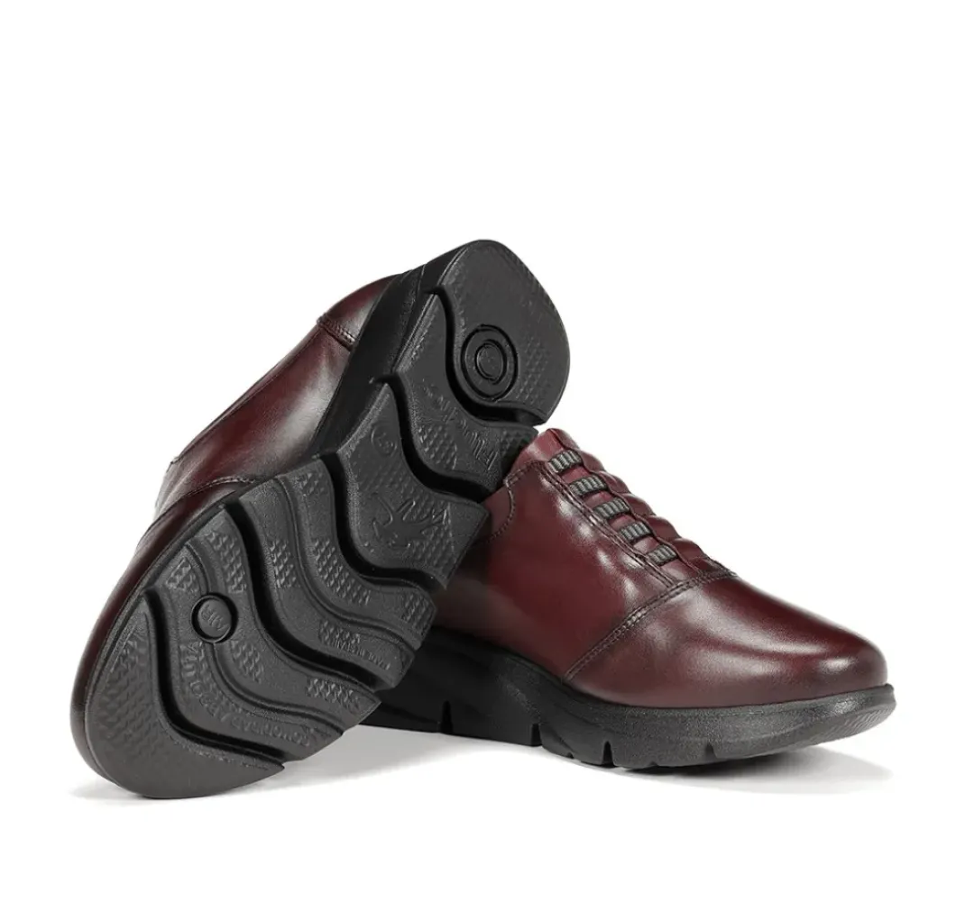 Mujer Fluchos BONA F1357 Zapato Burdeos