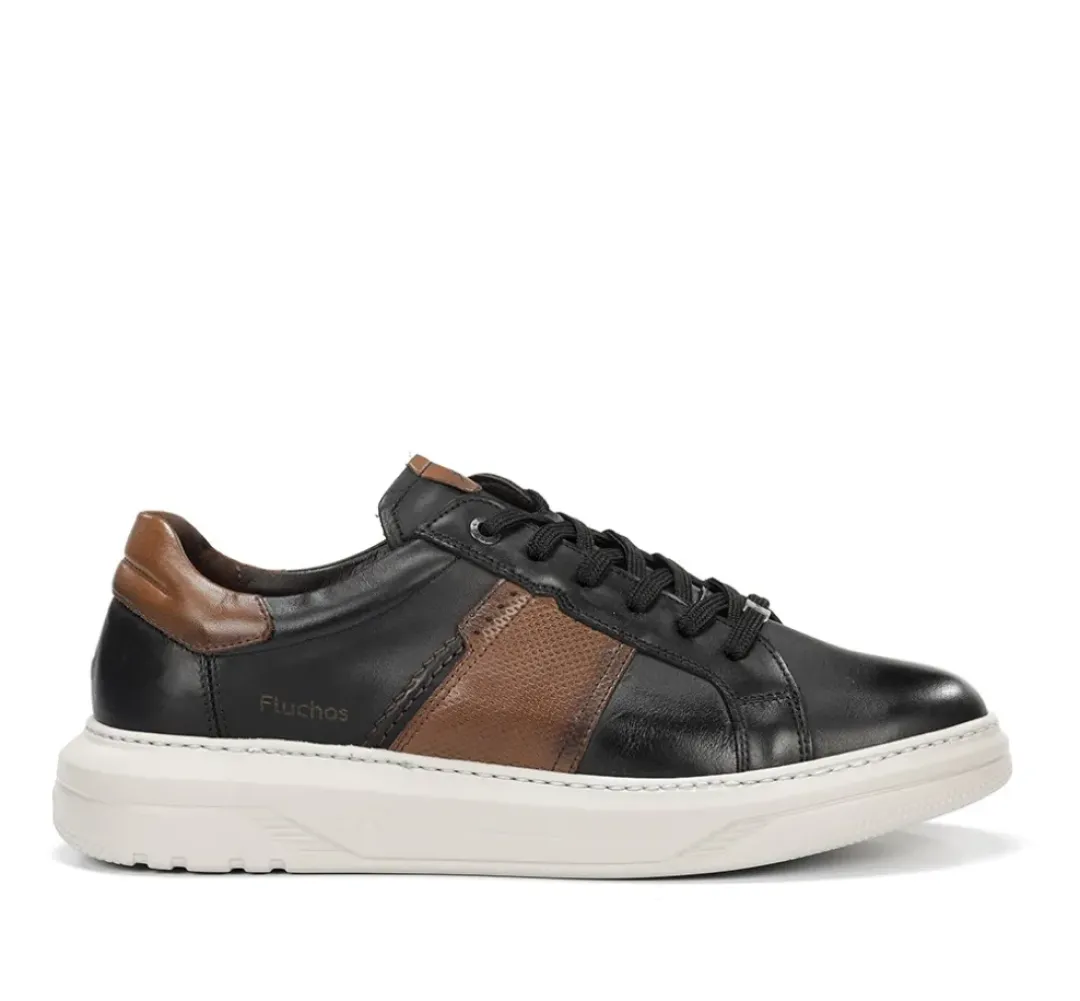 Hombre Fluchos BOSTON F2043 Deportivo Negro