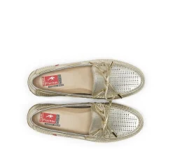 Mujer Fluchos BRUNI F1428 Mocasín Dorado