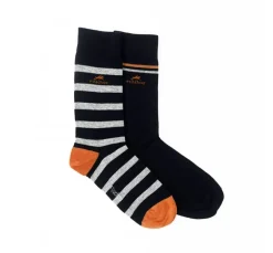 Hombre Fluchos CA0009 Calcetines Largos Azules