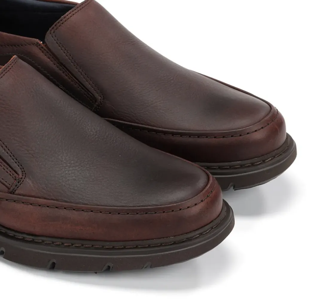 Hombre Fluchos CELTIC F0249 SlipOn Marrón