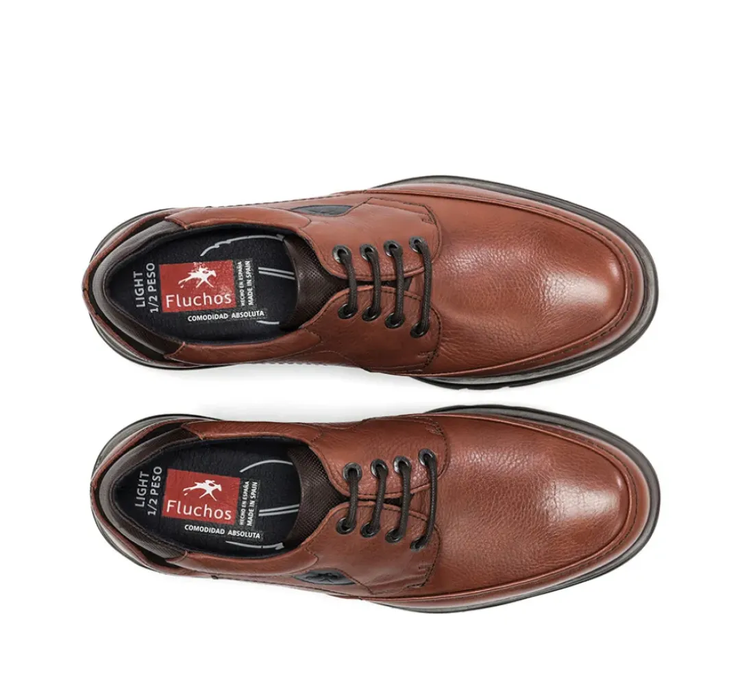 Hombre Fluchos CELTIC F0248 Zapato Marrón