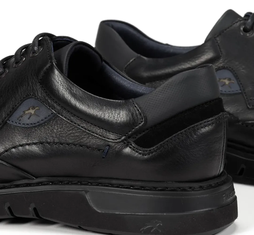 Hombre Fluchos CELTIC F0248 Zapato Negro
