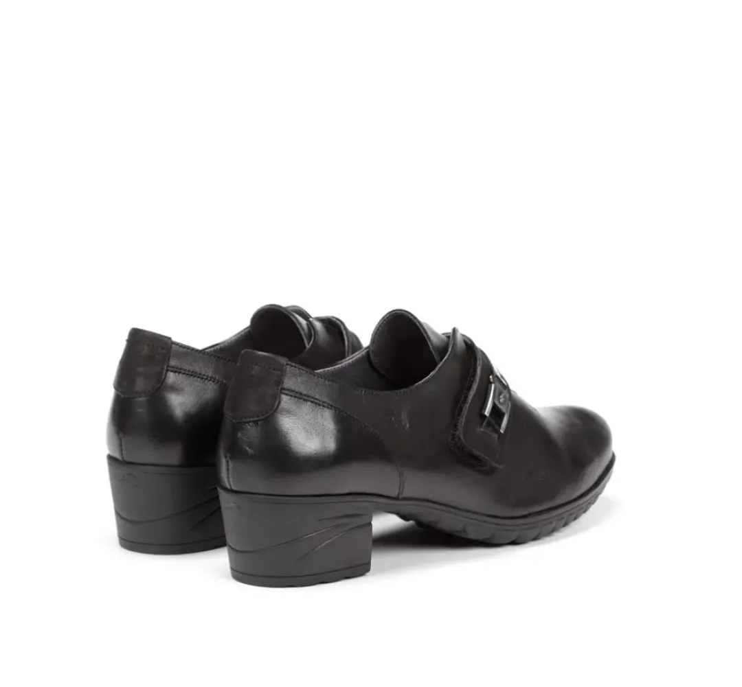 Mujer Fluchos CHARIS F0587 ZapatodeTacón Negro
