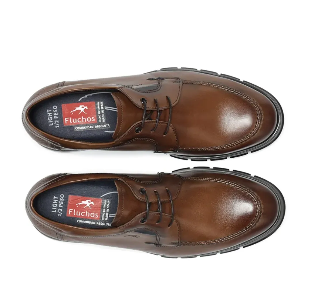 Hombre Fluchos CHESTER F2049 Zapato Marrón