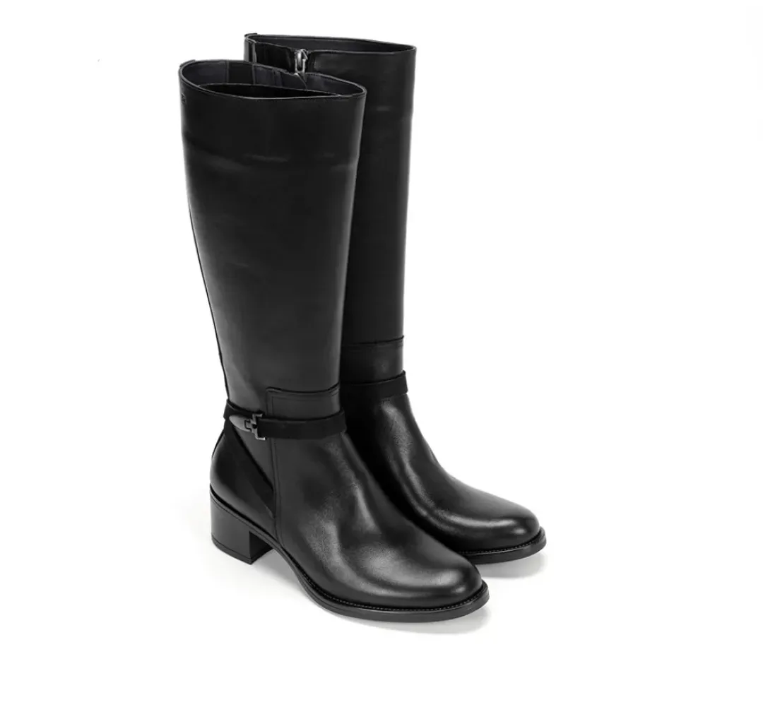 Mujer Fluchos CHIARA D8965 Bota Negra
