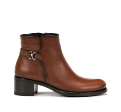 Mujer Fluchos CHIARA D8966 Botín Marrón