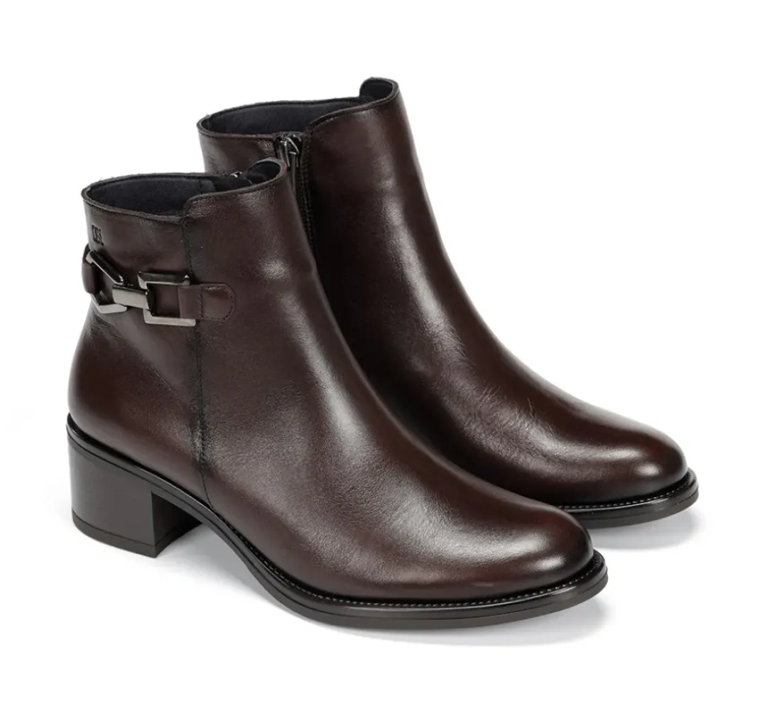 Mujer Fluchos CHIARA D9347 Botín Marrón