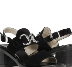 Mujer Fluchos CIRCUS D9065 Sandalia Negra