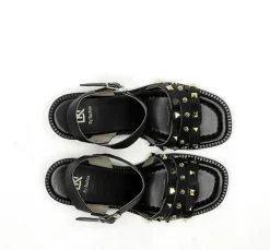 Mujer Fluchos CIRCUS D9066 Sandalia Negra