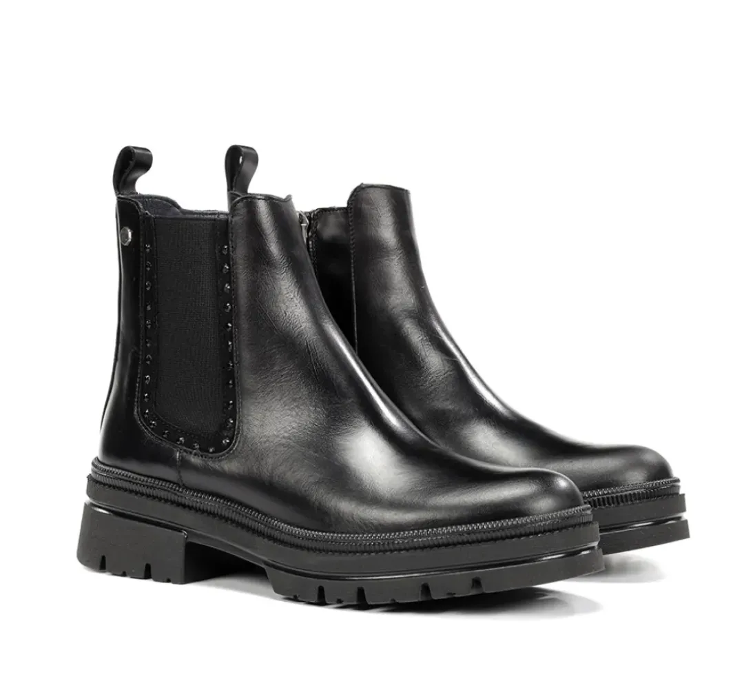 Mujer Fluchos COSMO D9391 Botín Negro