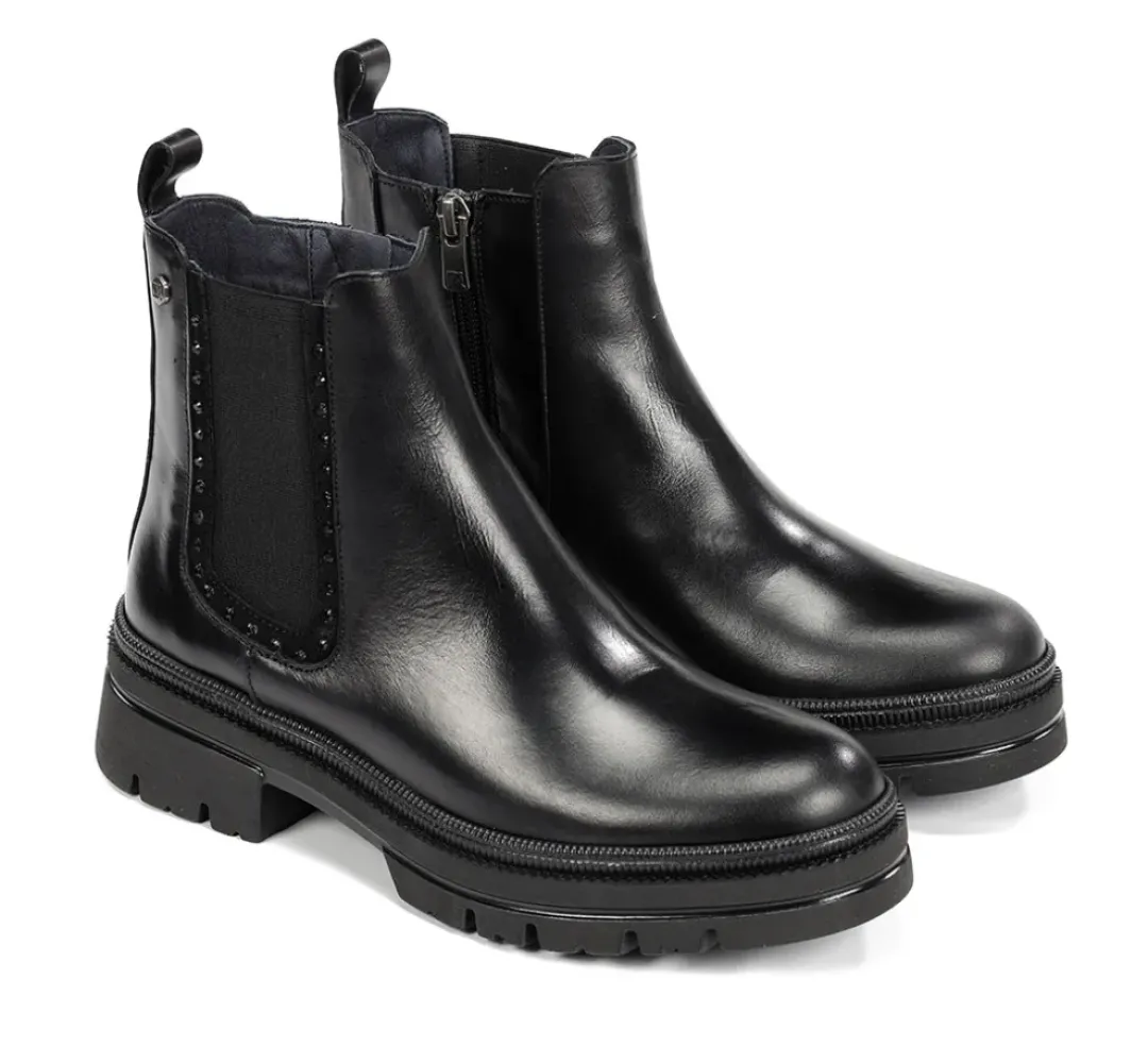 Mujer Fluchos COSMO D9391 Botín Negro