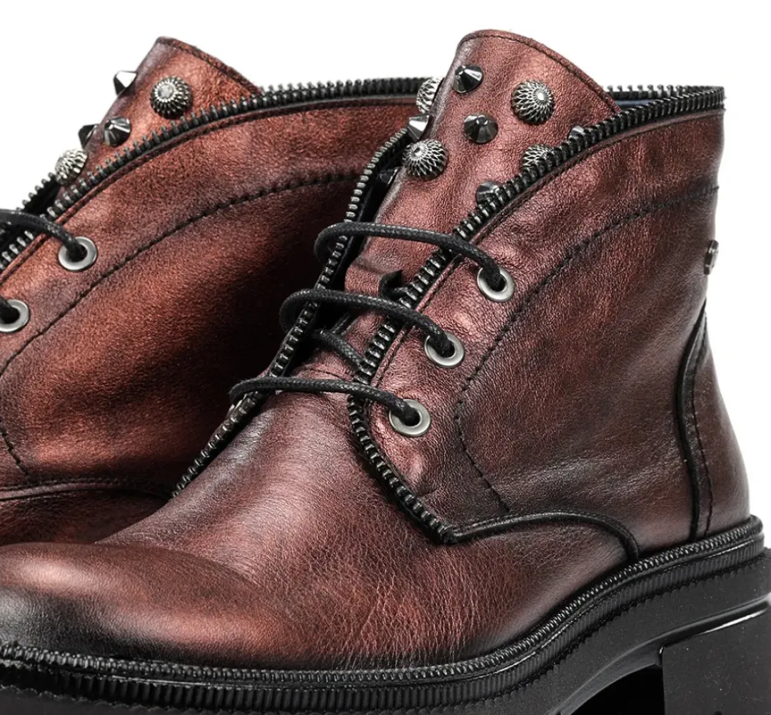 Mujer Fluchos COSMO D9390 Botín Rojo