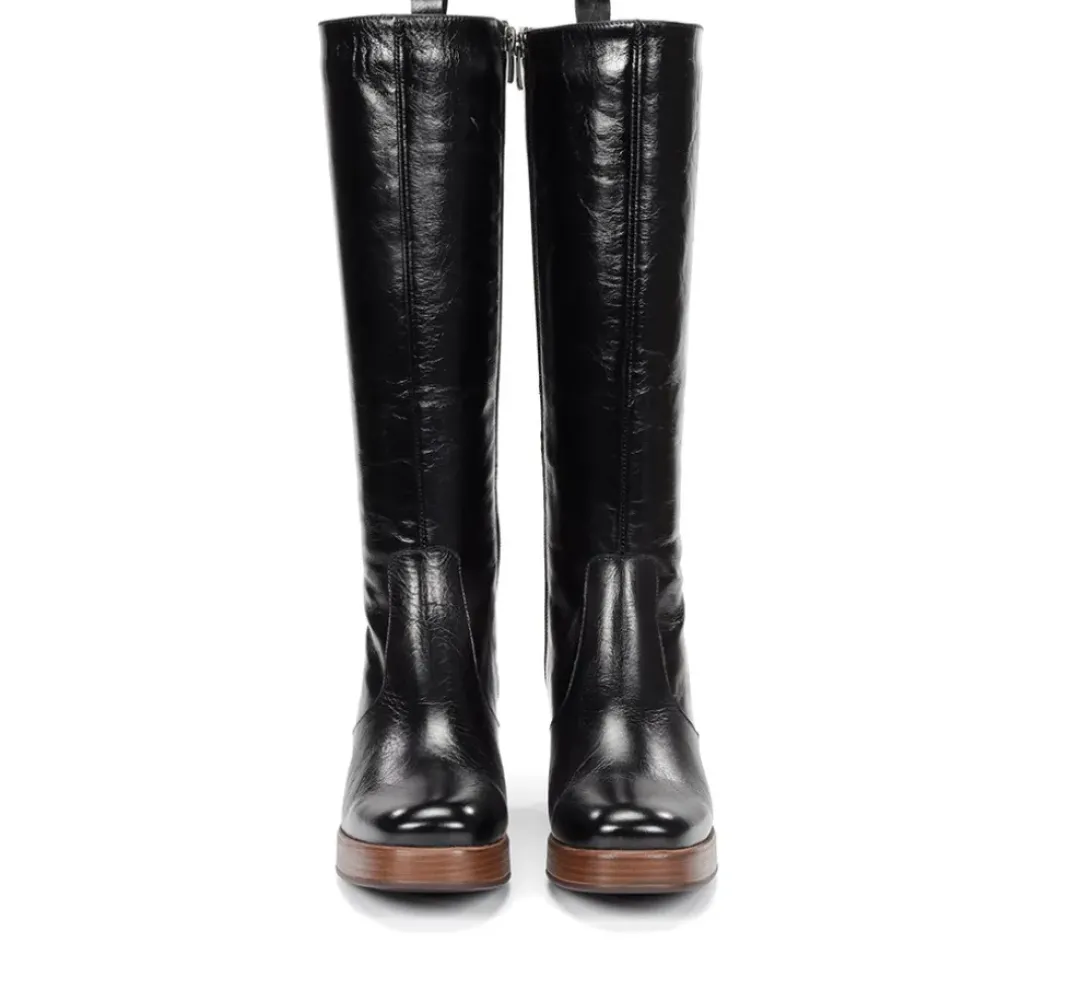 Mujer Fluchos CRISTEL D9339 Bota Negra