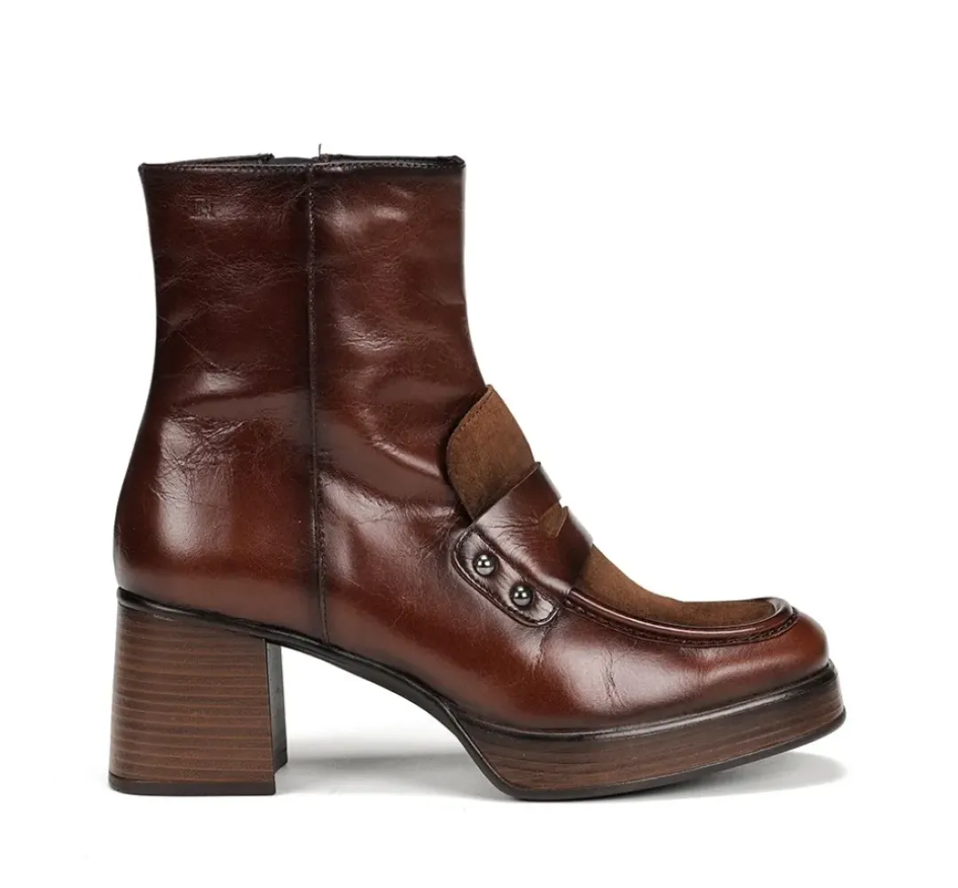 Mujer Fluchos CRISTEL D9158 Botín Marrón