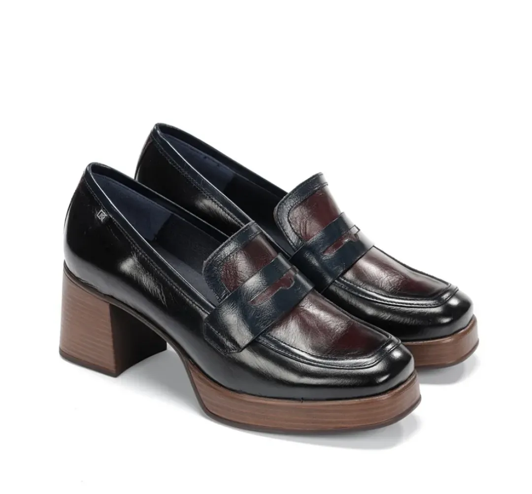 Mujer Fluchos CRISTEL D9334 Mocasín Negro