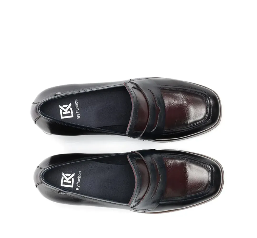 Mujer Fluchos CRISTEL D9334 Mocasín Negro