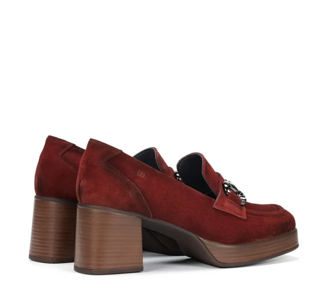 Mujer Fluchos CRISTEL D9155 Mocasín Rojo