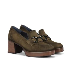 Mujer Fluchos CRISTEL D9155 Mocasín Verde