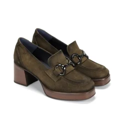 Mujer Fluchos CRISTEL D9155 Mocasín Verde