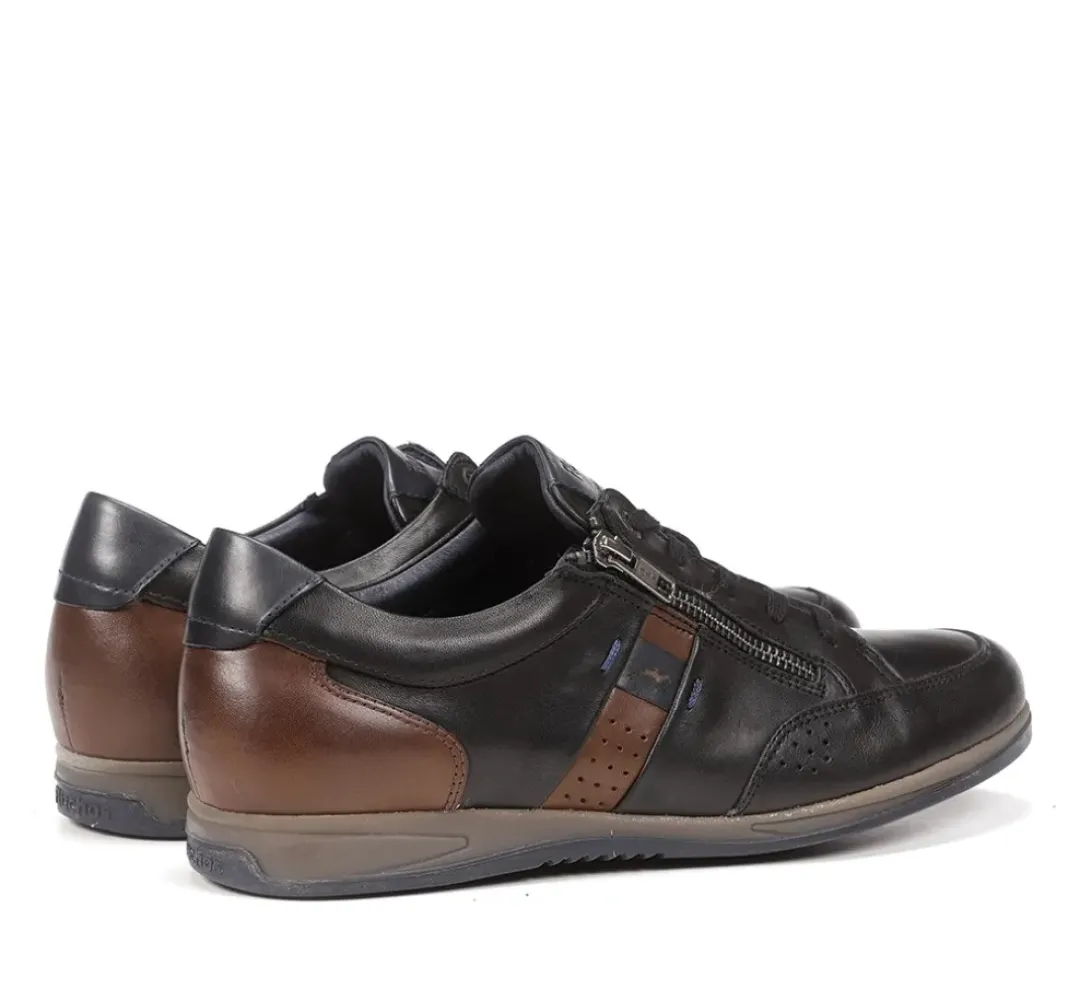 Hombre Fluchos DANIEL F1281 Zapato Con Cordoness Negro