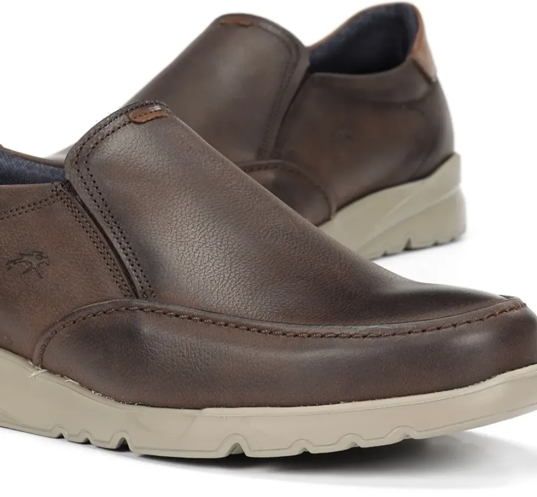 Hombre Fluchos DARYL F1458 Slip On Marrón