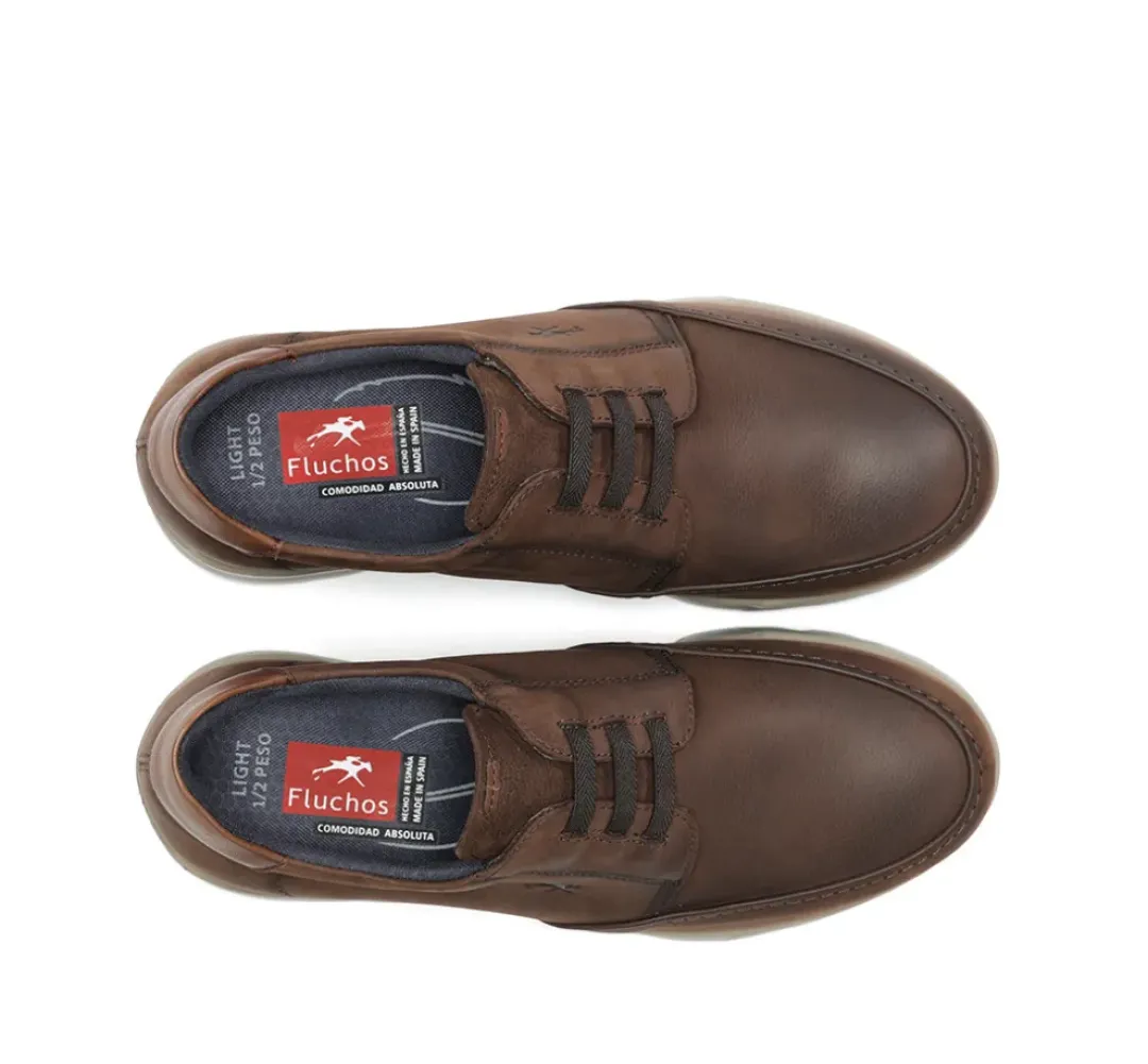 Hombre Fluchos DARYL F1459 Zapato Marrón