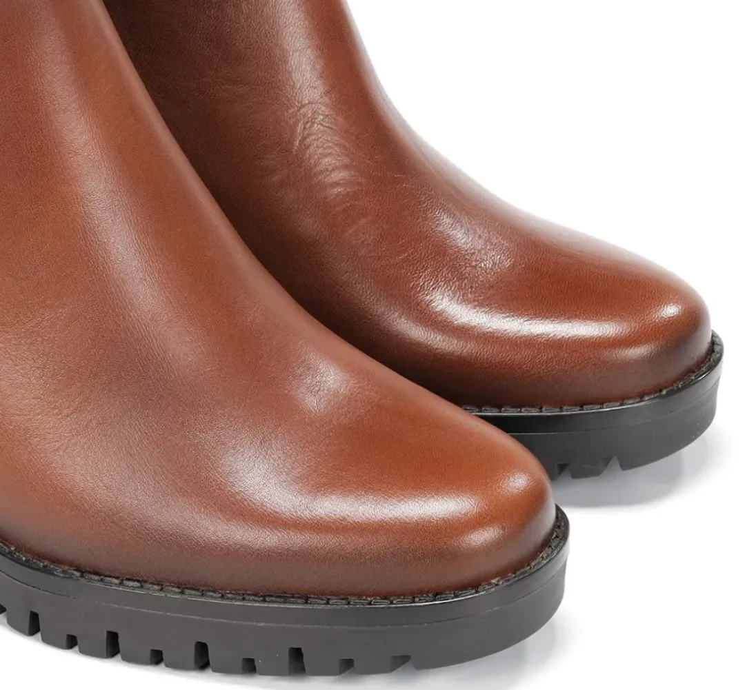 Mujer Fluchos EVIE D8961 Botín Marrón