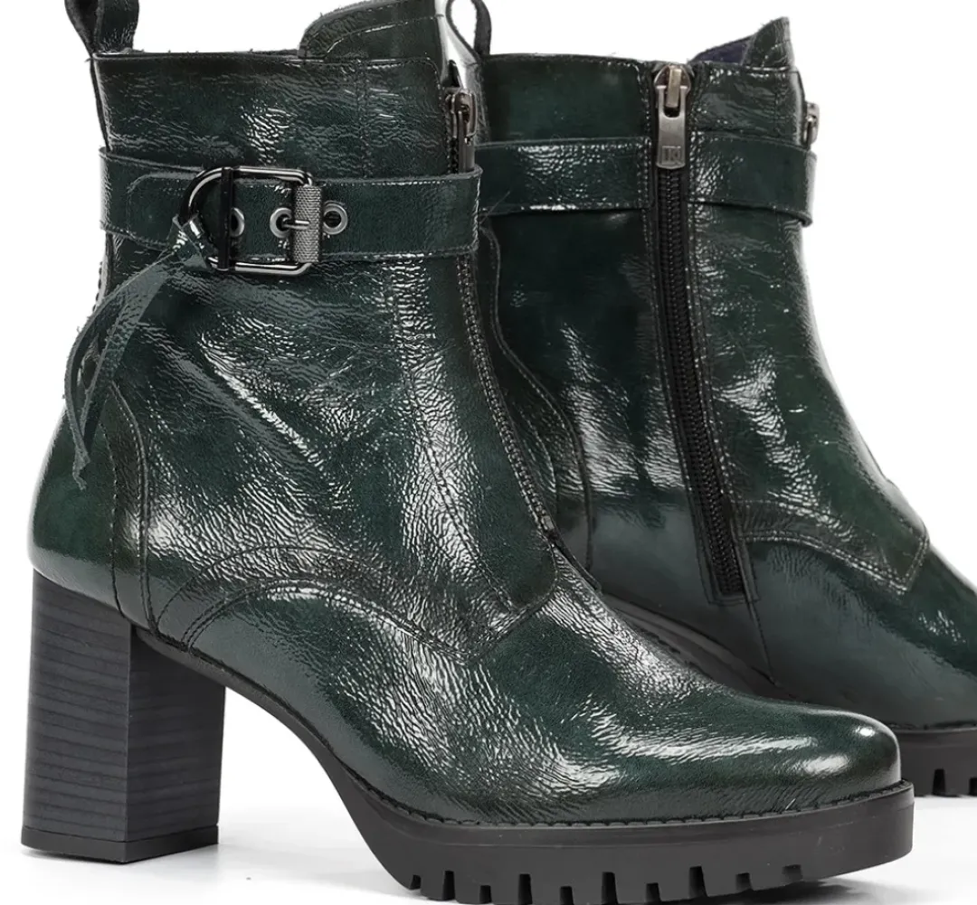 Mujer Fluchos EVIE D9163 Botín Verde