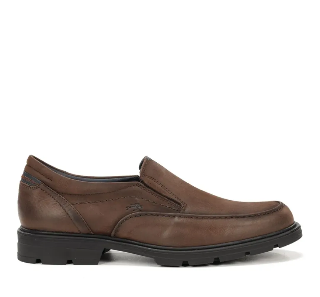 Hombre Fluchos FREDY F1606 Slip On Marrón