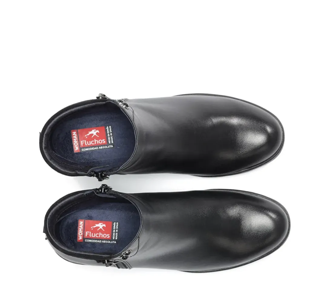 Mujer Fluchos FUGAZ F2102 Botín Negro