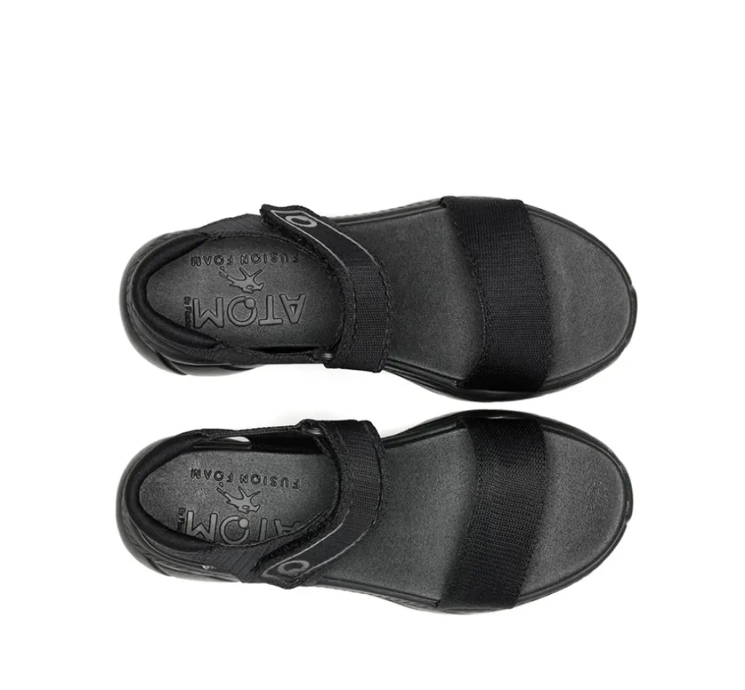 Mujer Fluchos FUSION AT105 Sandalia Negra