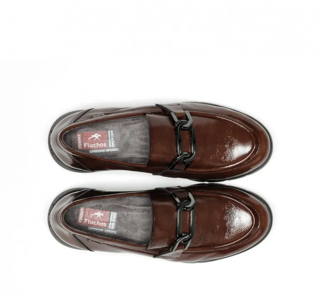 Mujer Fluchos GLADIS F1794 Mocasín Marrón