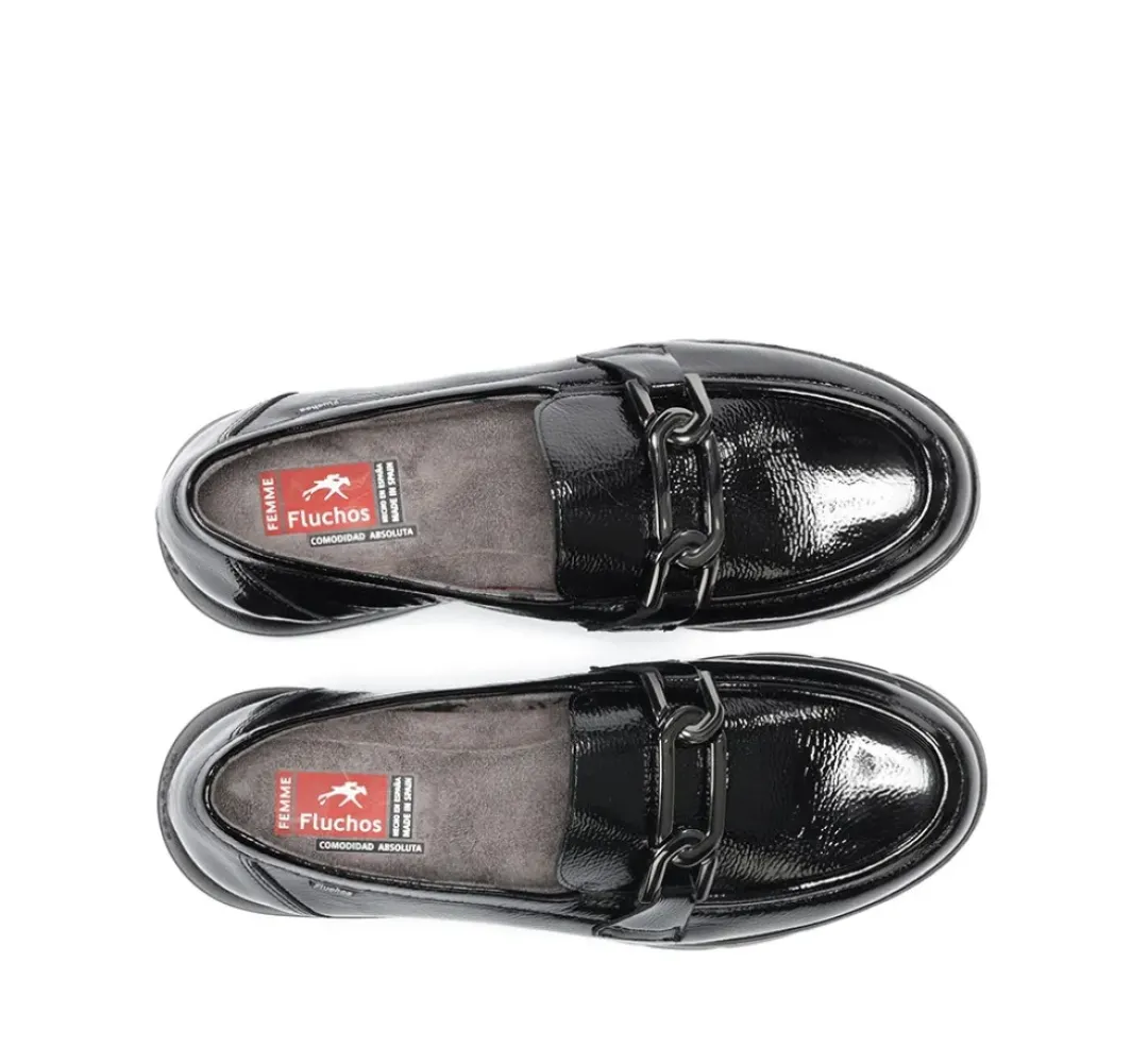 Mujer Fluchos GLADIS F1794 Mocasín Negro