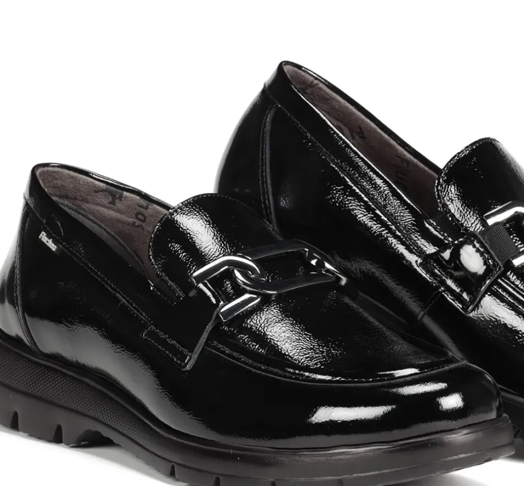 Mujer Fluchos GLADIS F1794 Mocasín Negro