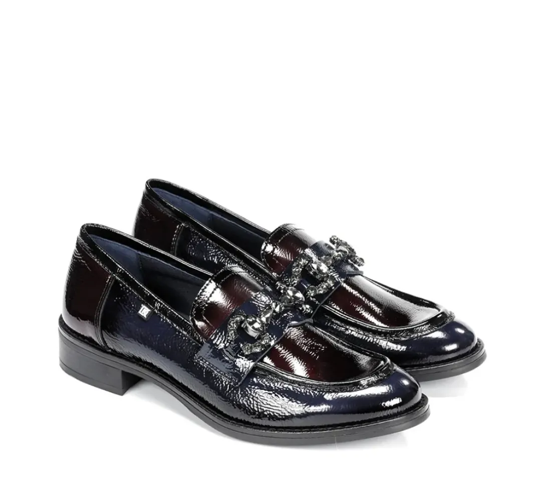 Mujer Fluchos HARVARD D9118 Mocasín Azul