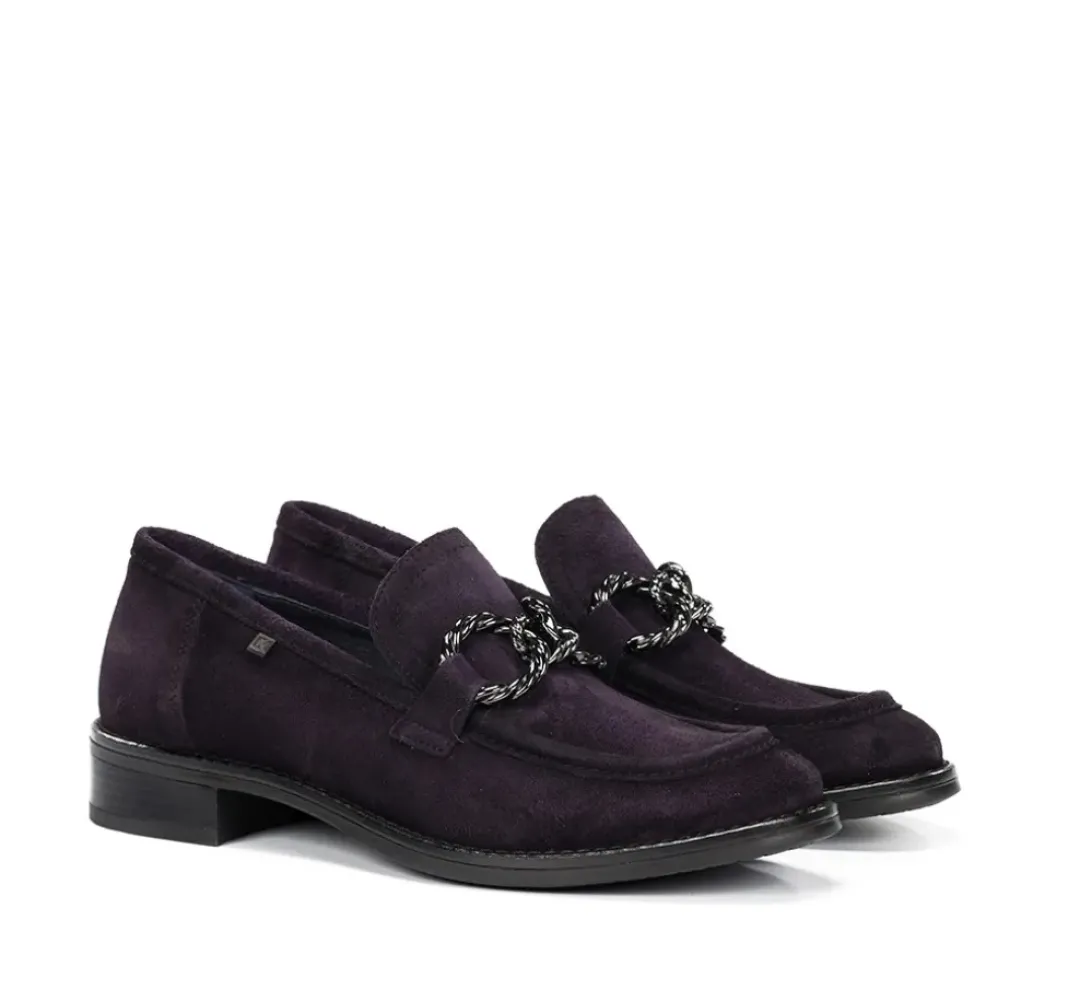Mujer Fluchos HARVARD D9117 Mocasín Morado