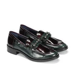 Mujer Fluchos HARVARD D9118 Mocasín Verde