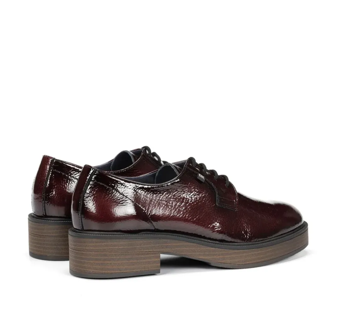 Mujer Fluchos IDALY D9387 Zapato Burdeos
