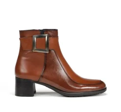Mujer Fluchos IKIA D9199 Botín Marrón