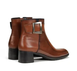 Mujer Fluchos IKIA D9199 Botín Marrón