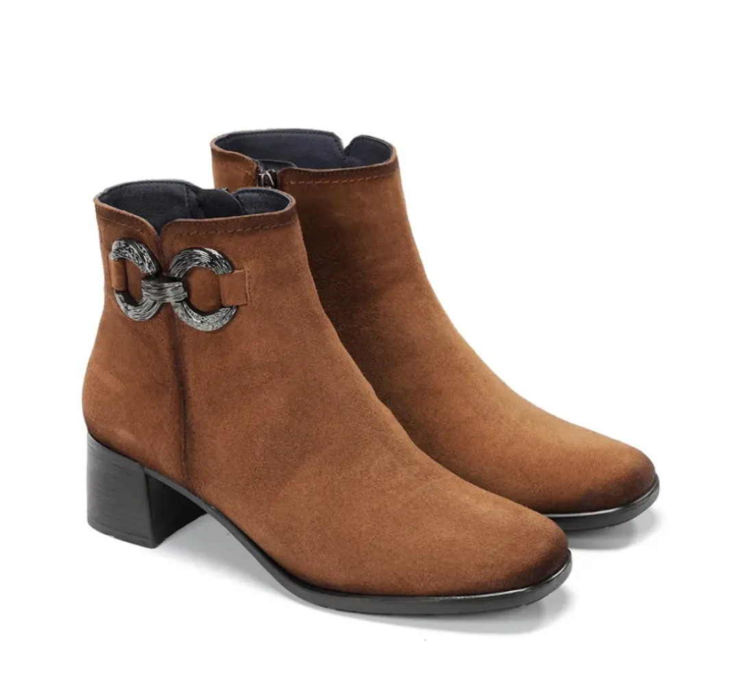 Mujer Fluchos IKIA D9200 Botín Marrón