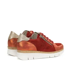 Mujer Fluchos INDIA D9300 Deportivo Rojo