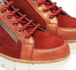 Mujer Fluchos INDIA D9300 Deportivo Rojo